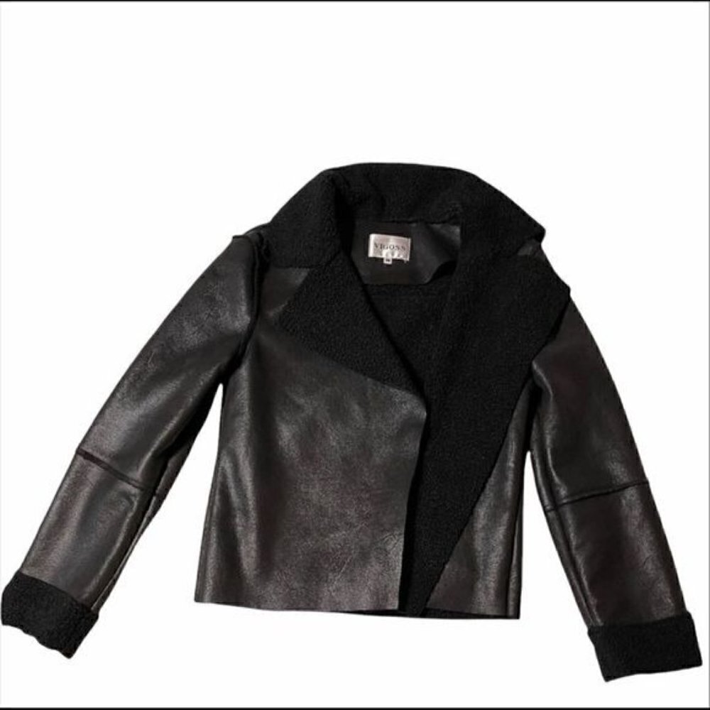 Vigoss Faux Leather Jacket NWOT